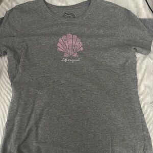 Life is good shell tee
